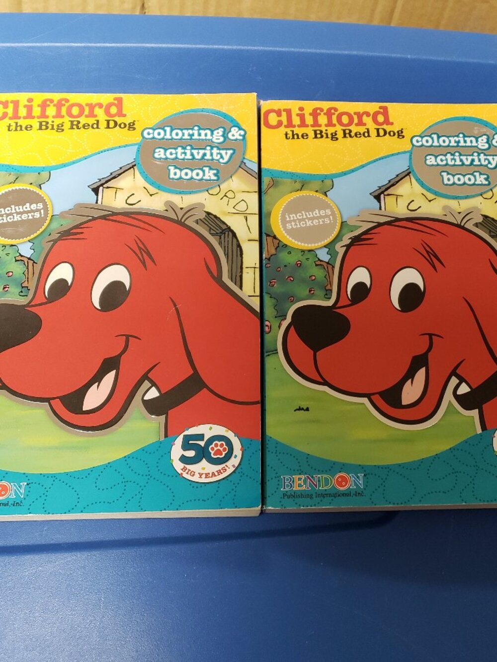 Clifford The Big Red Dog Activity Books (Set of 2)